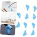 Nuobesty 10-Piece Sports Sunglasses Set - Anti-Ear Bruising Silicone Ear Brackets Black & Blue Glasses Accessories for Ultimate Comfort - Buy Online on GoSupps.com
