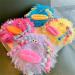 xbiez Elastic Hair Scrunchies for Kids Colorful Sausage Mouth Doll Ponytail Hair Rope Christmas Hair Rope for Toddler Girls Purple - Buy Online on GoSupps.com