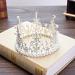 JORCEDI Retro Man-made Pearl Crown Tiara - Wedding & Party Decoration - Buy Online on GoSupps.com