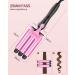Professional Hair Curler with Curling Cone - 25mm Ceramic Curling Iron for Perfect Curls and Wavy Hair - 3 Head Curler Quick - Buy Online on GoSupps.com