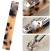 2 Pieces French Design Hair Barrette Tortoise Shell Hair Barrettes Clips Automatic Hair Clip Rectangle Hair Clips for Thin And Thick Hair - Buy Online on GoSupps.com