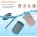 Baby Sippy Cup 2 Pack Silicone Trainer Cup for Toddlers - Unbreakable, Spill Proof, Non-Slip Handles - 6 oz - Boys & Girls (Ether & Sage) - Buy Online on GoSupps.com