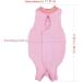PopetPop Recovery Suit for Cats & Dogs | Sterilization Care Wipe & Healing Licking Suit | 28cm Pink - Ideal for Post-Op Recovery & Weaning - Buy Online on GoSupps.com