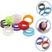 Minkissy Scissor Finger Rings - Slide-Resistant Salon Shear Control Finger Protection Rings for Hairdressers - 2 Pack in Various Colors (2.5x2.5cm) - Buy Online on GoSupps.com