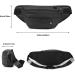 WATERFLY Fanny Pack for Men Women Water Resistant Large Hiking Waist Bag Pack Carrying All Phones for Running Walking Traveling Large Black - Buy Online on GoSupps.com
