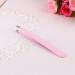 Eyebrow Hair Tweezers 1 Pc Black/Pink Eyebrow Tweezer Hair Beauty Slanted Puller Stainless Steel Clips Makeup Tool - Buy Online on GoSupps.com