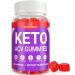 Keto ACV Gummies Advanced Weight Loss 1500 MG Pro Active Rapid Belly Fat Burner Apple Cider Vinegar Diet Supplement for Women Men - Detox Digestion acv 1pack