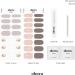 ohora Semi Cured Gel Nail Strips (N Laurent) - Salon-Quality & Long Lasting - Easy Application & Removal - Includes Prep Pads & Nail File - Jewel Gemstone Design - Buy Online on GoSupps.com