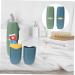 Buy Tovinanna 2-Piece Travel Toothpaste & Toothbrush Holder - Durable Outdoor Case for Easy Storage - Ideal for Travel - Buy Online on GoSupps.com