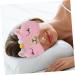 2 pi ces Masque de Sommeil Masque Opaque Doux pour Yeux pour Voyage Blanc Rose - Buy Online on GoSupps.com
