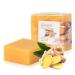 2 pcs natural soap piece ginger soap of course biologically 100g solid soaps handmade for skin hair body face ginger bar soap for bathing showering