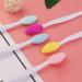 LEEQBCR Silicone Exfoliating Lip Brush Set | Double-sided Face Scrubber for Lip Skin Smoothing - Buy Online on GoSupps.com