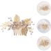Beaupretty Bride Wedding Comb Headpiece Prom Hair Accessory Women Decorative Hair Comb - Buy Online on GoSupps.com