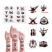 Bowling Temporary Tattoos - 24 Sheets | Birthday Decorations & Party Favors - Buy Online on GoSupps.com