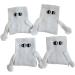 Magnetic Suction 3D Couple Socks - Holding Hands Funny White Socks - Buy Online on GoSupps.com