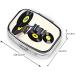 Vinyl Records & Tapes Pill Case | Cute 2-Compartment Travel Pill Box Organizer for Purse & Gifts - Buy Online on GoSupps.com
