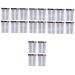 FOMIYES 20 Pcs Eyebrow Stickers Black Stickers Hair-like Authentic Eyebrows Water Transfer Eyebrow Sticker