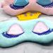 Booluee Princess Crown Plush Sleeping Mask Set for Girls & Women - Includes Eye Mask, Earplugs - Perfect for Travel, Nap, Sleep - Buy Online on GoSupps.com