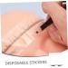 VINTORKY Eyebrow Stencil 50pcs Makeup Rulers Yellow Stencils Stencil Women Template Trimmer Stamp Sticker Kit for Brow Diy 18.00X3.80X0.10CM Yellow - Buy Online on GoSupps.com