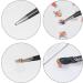 Libcflcc Nail Art Tweezers - Stainless Steel Double-Headed with Rhinestones | One Size - International Shipping Available - Buy Online on GoSupps.com