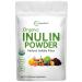 Organic Inulin FOS Powder (Jerusalem Artichoke), 2.2 Pounds (35 Ounce), Quick Water Soluble, Prebiotic Intestinal Support for Colon and Gut Health, Natural Fibers for Smoothie & Drinks, Vegan Friendly