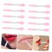 10pcs Lip Mask Spoon & Makeup Brush Set - Lip Balm Eyeshadow & Lipstick Applicator - Essential Cosmetic Tools for Flawless Makeup - Buy Online on GoSupps.com