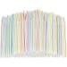 Pack of 400 Comfortably Packaged Flexible Disposable Plastic Drinking Straws 8.2 Inches Tall Colorful Stripes - Buy Online on GoSupps.com
