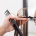 Kids Safety Hair Scissors 6 Inch - Professional Hair Trimming Scissors for Children - Barber Quality - Black Cutting Scissor for Home Use - Buy Online on GoSupps.com