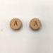 104pcs Oblate Wooden Alphabet Beads - Safe DIY Teething Accessories for Craft Jewelry Making - Buy Online on GoSupps.com