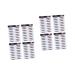 Baluue 8 Pcs Eyebrow Stickers Hair Like Eyebrows Authentic Eyebrows Fake Water Transfer Paper with Soy Ink 21x15cmx2pcs Brown 4x2pcs