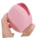 Silicone Makeup Puff Holder - Travel Cosmetic Box for Makeup Sponges (7.5x7.5x2 cm) - Pink - Buy Online on GoSupps.com