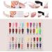 kawehiop 24 Pieces Extra Long Press on Nails Artificial DIY Solid French Graceful Colour-fast Nail for Manicure Salons Art - Buy Online on GoSupps.com