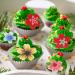 Small Flower Cupcake Decoration Wooauto Cake Flower Topper Edible Flowers Edible Flowers Paper Cake Decoration Birthday Party Food Decorations One Size 440pcs - Buy Online on GoSupps.com
