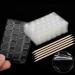 LIONVISON 50 Sheets Nail Adhesive Tabs - 1200 Pcs Double-Side Nail Glue Sticker  Waterproof Breathable Jelly Gel Nail Tape Glue Stickers for False Nails Tips (50 Sheet) 1 50 Sheet