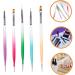 minkissy 5 Sets Nail Pen Aluminum Painting Pen Crystal - Buy Online on GoSupps.com