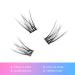 Lankiz DIY Eyelash Extensions - 120 Soft & Light Clusters 10-20mm Mixed Fluffy C Mix - Perfect for Home Use - Buy Now! - Buy Online on GoSupps.com