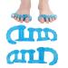 2PC Toe Separators Spacers for Night Use - Bunion Corrector & Toe Straightener - Blue - Buy Online on GoSupps.com