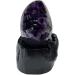 Amethyst Quartz Geode - Natural Raw Amethyst Crystal Cluster/Druzy Geode - Natural Rock for Witchcraft Feng Shui 6.4lbs Crystal Cluster - Buy Online on GoSupps.com