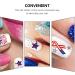 minkissy American Flag Nail Art Stickers - 8 Sheets 4th of July Independence Day Nail Art Decals National Day Manicure Decals for Memorial Day Women Girls - Buy Online on GoSupps.com