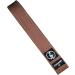KOMBAT Jiu Jitsu BJJ Premium Brown Belt with Sleeve Bar for Ranking Stripes | IBJJF Approved A3 Size - Buy Online on GoSupps.com