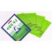 JSA Korean Exfoliating Mitt 4pcs Pack - Genuine Body Scrub Bath Mitten for Removing Dead Skin - Green Color - Buy Online on GoSupps.com