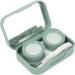 Portable Cute Contact Lens Case - Travel Storage Set with Carrying Stick (Green) - Ideal for Home & Travel - Buy Online on GoSupps.com