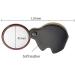 Portable Magnifier Folding 3.5 Times 20 Portable Hd Old Reading Small 10 Glass Hd Zoom Compact and Portable Full of Stars - Buy Online on GoSupps.com