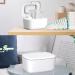 QDTTSRY Wipes Dispenser - Baby Wipe Holder & Refillable Container - Large Capacity, Portable & Non-Slip - White - Buy Online on GoSupps.com
