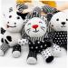 Buy Toyvian Black and White Newborn Toy - Adorable Rattle with Animal Motifs & Bed Bell for Babies - Buy Online on GoSupps.com