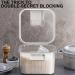 Sions Fully Transparent Rice Dispenser Grain Rice Storage Jar with Sealing Lid Large-Capacity Kitchen Airtight Storage Box Wide-Mouth Sealed Jar with Time Scale Green 17 * 24.2cm Green 17*24.2cm - Buy Online on GoSupps.com