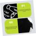 Baluue 4 Pcs Storage Bag Hair Dryer Travel Bag Hair Dryer Storage Pouch Travel Hair Tools Black Velvet - Buy Online on GoSupps.com
