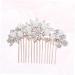 Didiseaon Pearl Hair Comb Crystal Headpiece Hair Accessories Rhinestone Barrettes Crystal Hair Comb Rhinestone Headpiece Bridal Hair Comb Pearl Comb Vintage Hair Comb Props Fashion Bride - Buy Online on GoSupps.com