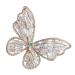 FRCOLOR Rhinestone Hair Clip for Women Butterflies bobby for girls Headwear curls Miss diamond Hair Jaw Clip