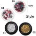 Nail Art Sequins Manicures Mixed Nail Accessories Nail Art Decoration Christmas Snowflake Design Glitter Sequins(01) - Buy Online on GoSupps.com